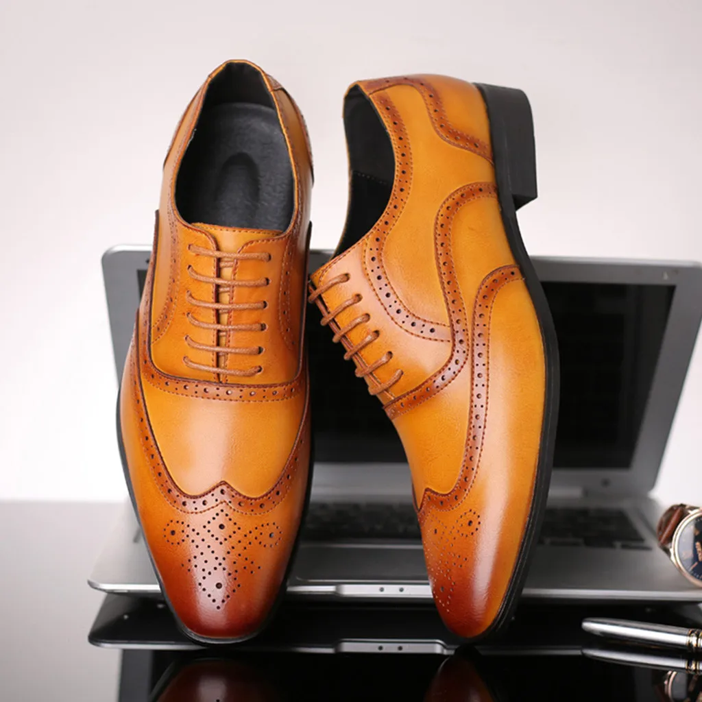 Perimedes/Мужская обувь для латинских танцев Кожаные оксфорды с острым носком