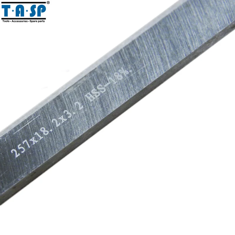 Лезвия для строгального станка TASP 257 мм из быстрорежущей стали 257x18 2x3 2
