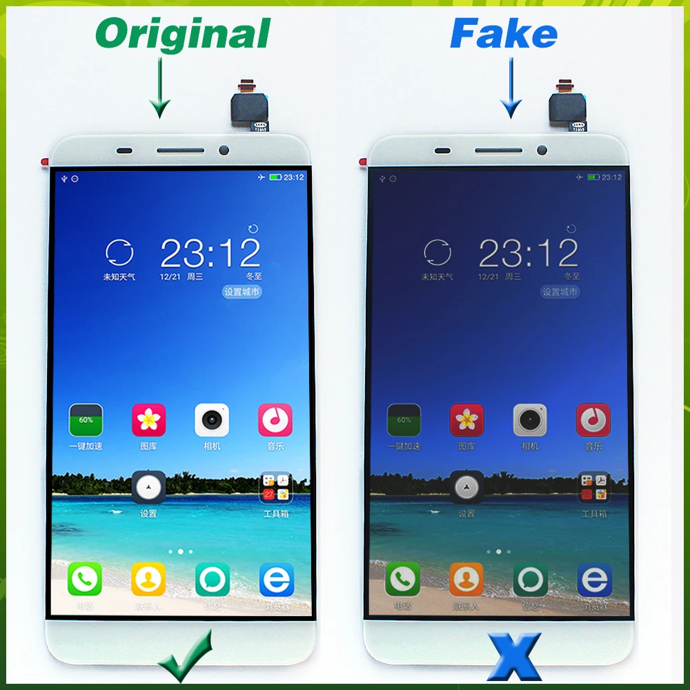 Fansu IPS ЖК дисплей для Letv LeEco Le One 1x600x608 сенсорный экран 5 дюймов дигитайзер сборка