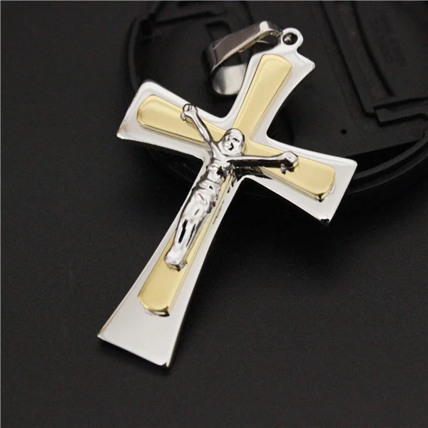 Большой Золотой мужской кулон с Иисусом 21 г | Украшения и аксессуары