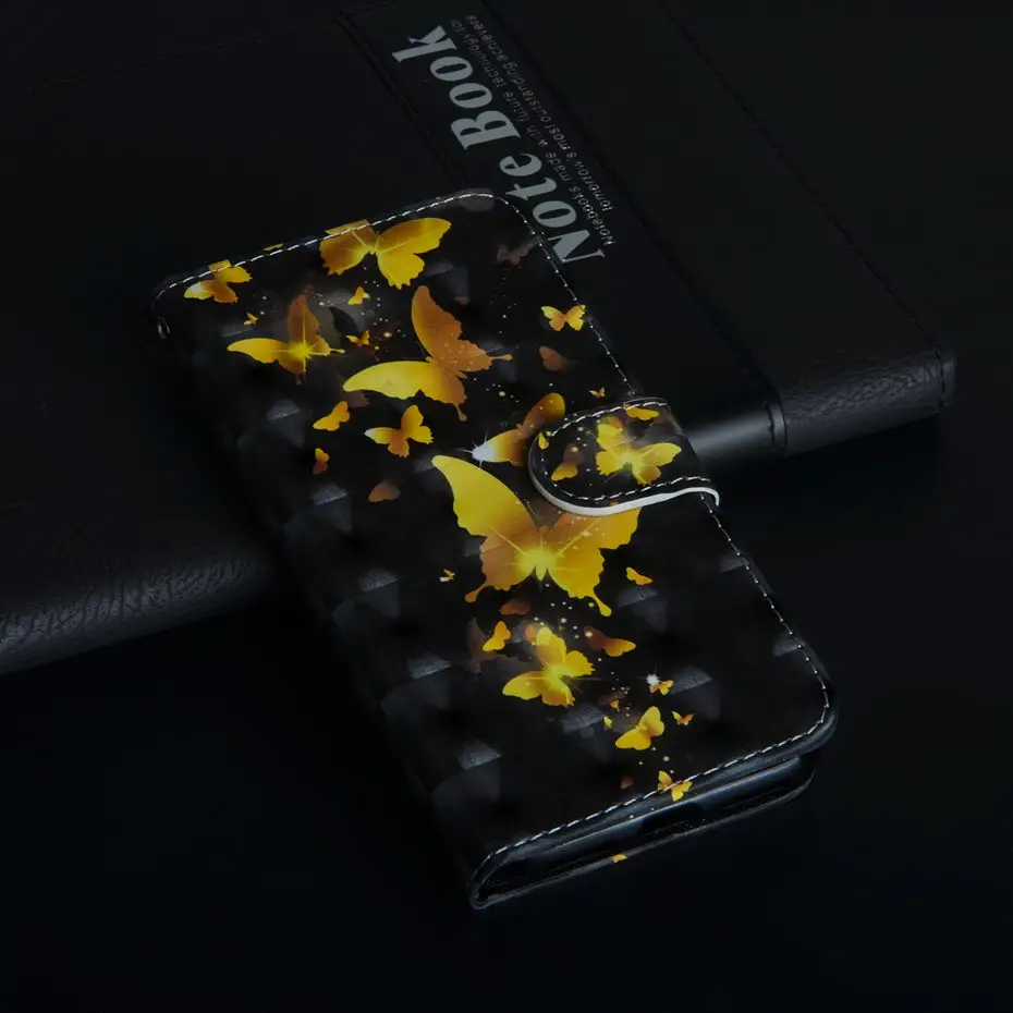 YX20180501 Чехол-бумажник из искусственной кожи с откидной крышкой для samsung Galaxy J2 Core J260G J260 SM-J260G J2core, чехол с 3D видением и рисунком - Цвет: YX20180501