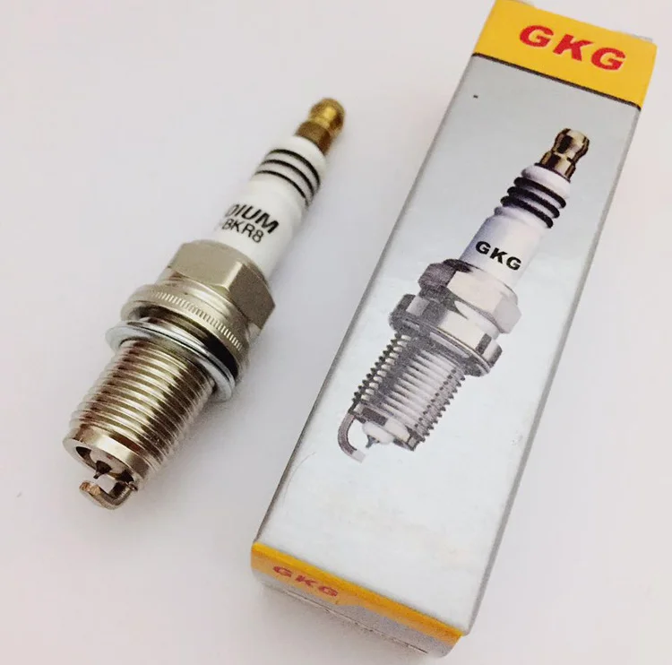 Горячая GKG Iridiuml Свеча зажигания EIX BKR8 4 шт. для BKR8EIX BKR8E 11 PFR8B IFR8L11 IK01 24 IK24 RC6PYP C63C C63YC