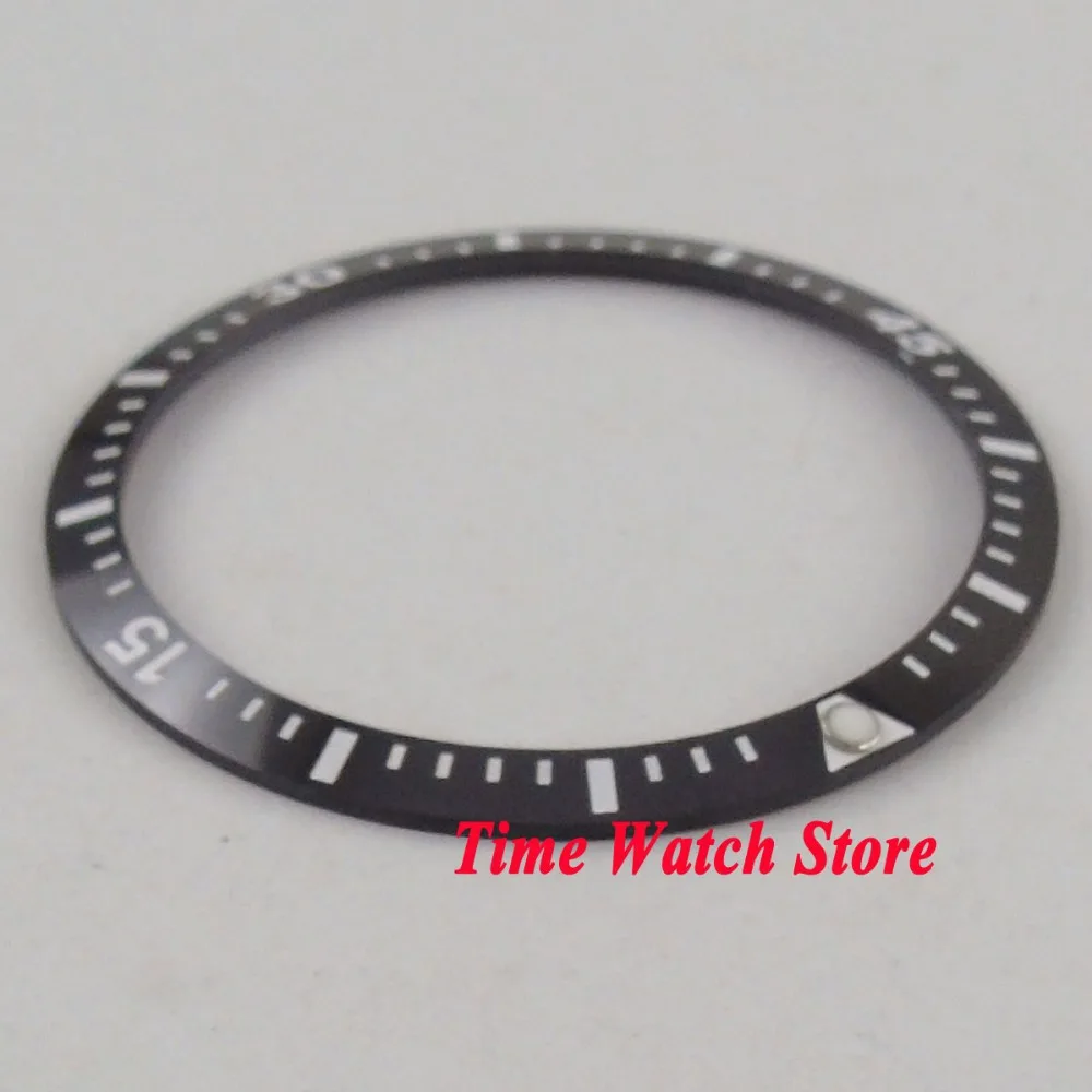 New high quality Solid 41mm black ceramic bezel insert fit for men's watch B49 | Наручные часы