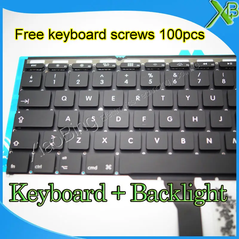 Совершенно новая Турецкая клавиатура TR с подсветкой + 100 винтов для клавиатуры