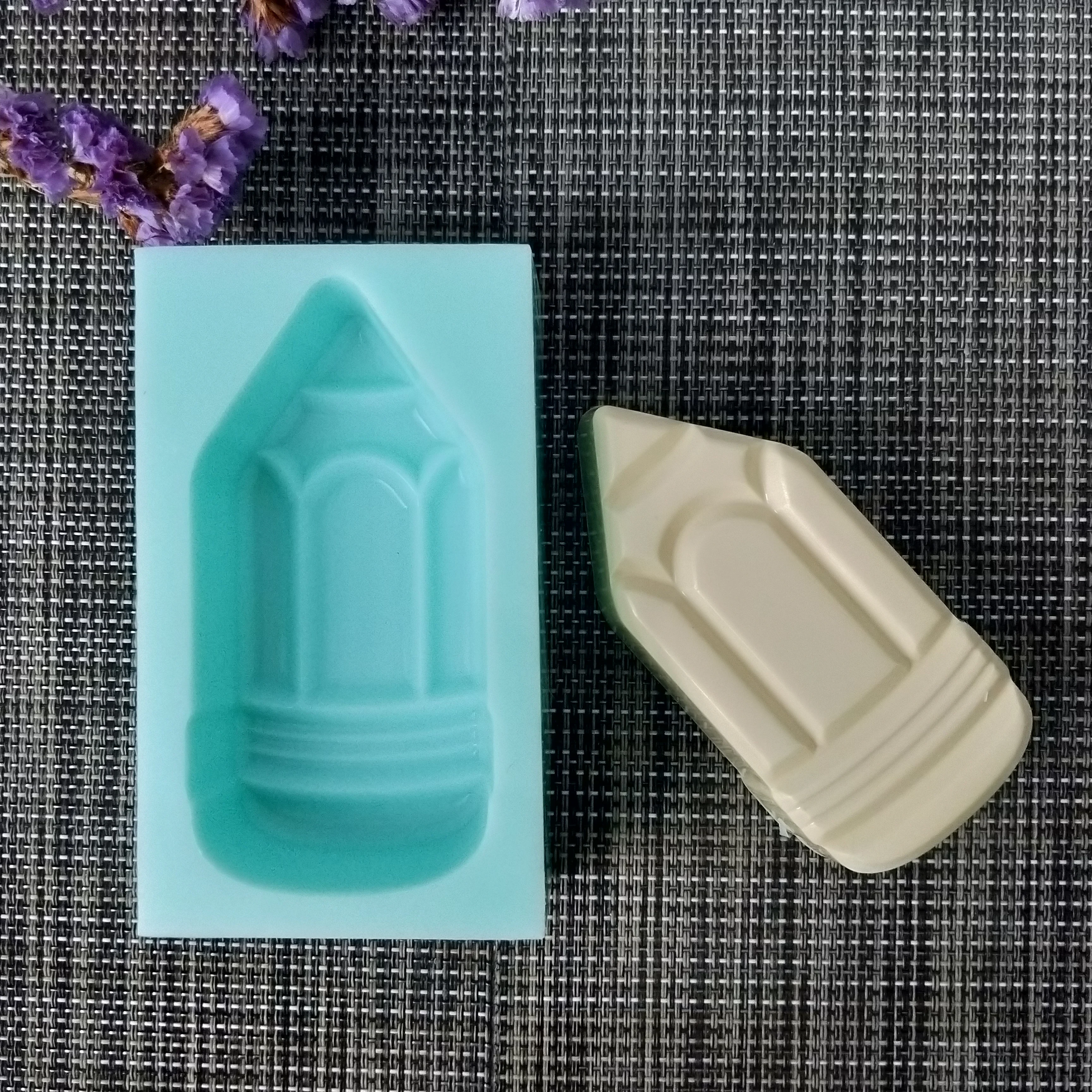 

QT0147 PRZY Mold Silicone Soap Mould Pencil Handmade Soap Making Molds Candle Mold Silicone Resin Clay Mold Silicone Rubber