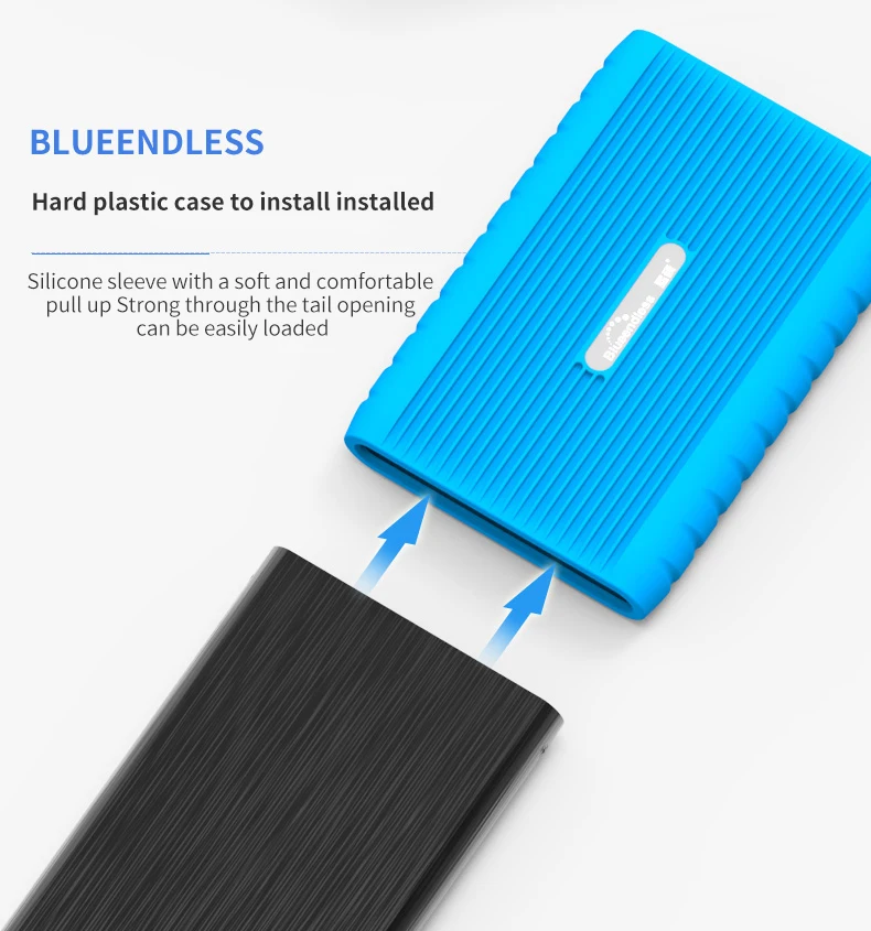 Blueendless 250GB 320GB 500GB 1 ТБ 2 ТБ внешний жесткий диск 1 ТБ внешний жесткий диск USB 3,0 HDD 1 ТБ Disco Duro Externo 500GB новинка