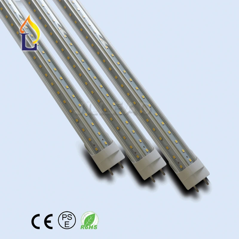 6 шт. в упаковке светодиодная лампа T8 форме трубки без балласта 40 Вт-60 Вт 4фт 5фт 6фт