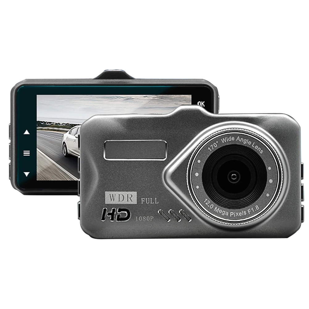 3 ''автомобильные охранные Камера 1080P с разрешением Full HD Автомобильный Dash Cam