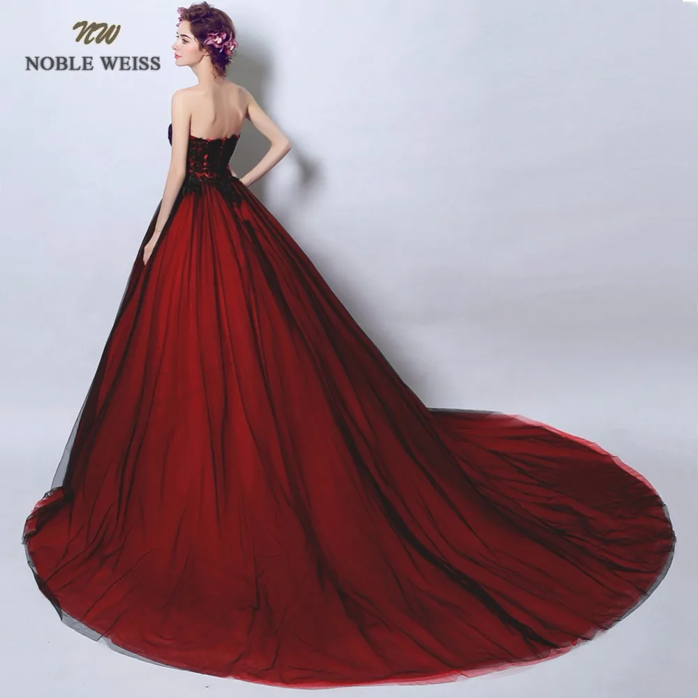 NOBLE WEISS A-Line Вечерние платья Длинные Сексуальные тюлевые на заказ аппликации Бисероплетение вечерних платьев вечерние официальные платья