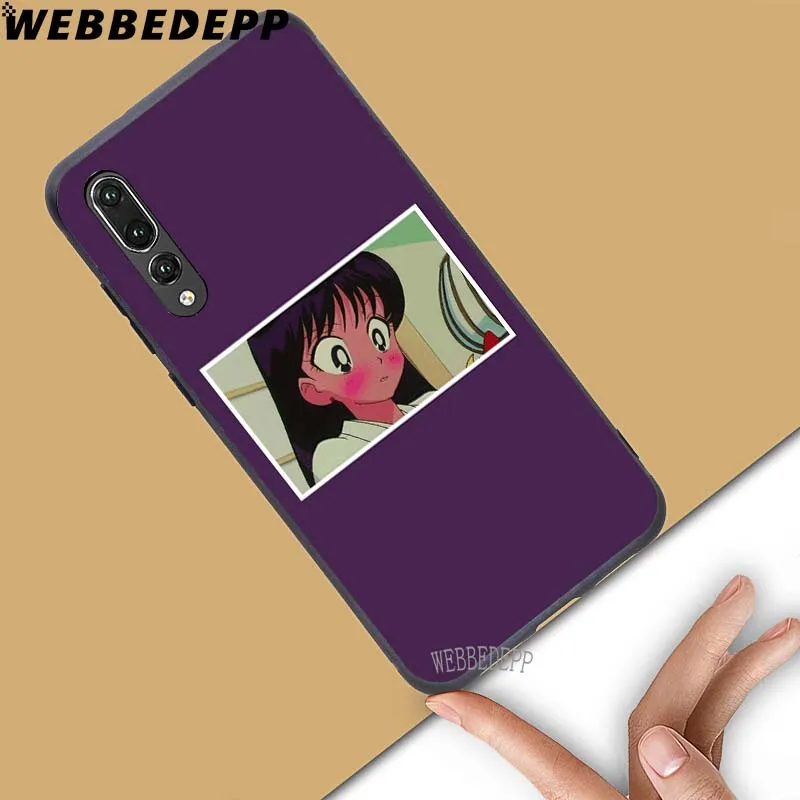 WEBBEDEPP Эстетическая аниме мягкий чехол для huawei для НУА Вэй слава 6 7A Pro 7C 8C 7X8X8 9 10 lite Note10
