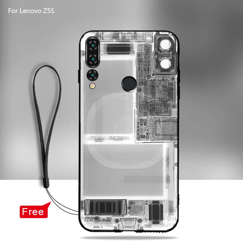 Чехол для Lenovo Z5S z5 s бухта довольно интересный силиконовый мягкий ТПУ чехол L78071 |