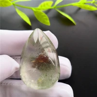 natural clear quartz beautiful phantom crystal specimens reiki healing crystal stones garden crystal ore stone home decoration