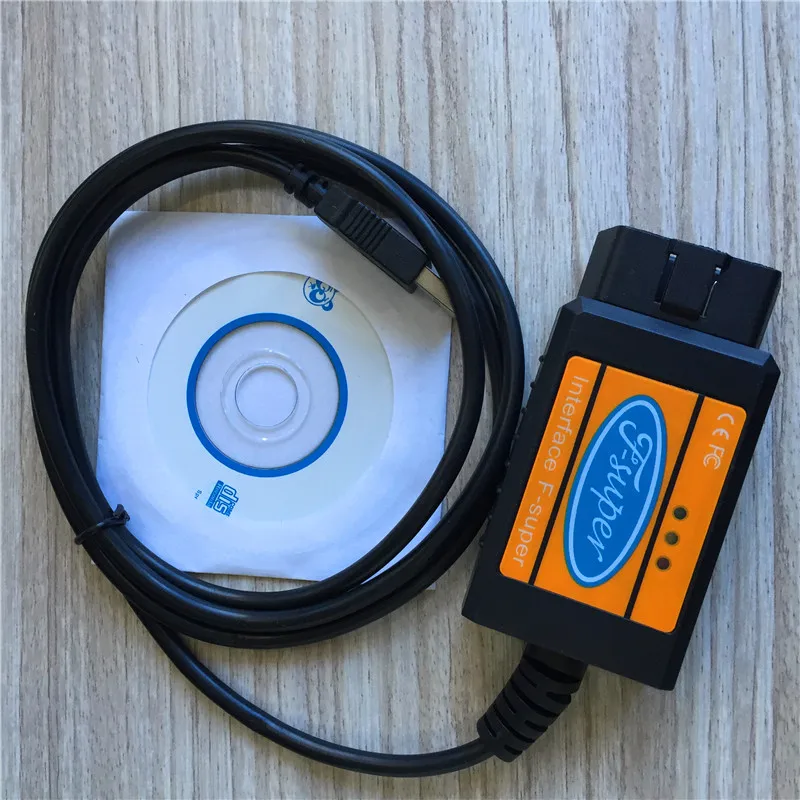 Новое поступление USB Diagnnostic интерфейс для Ford Mon deo F super Scan Tool с 3 летней