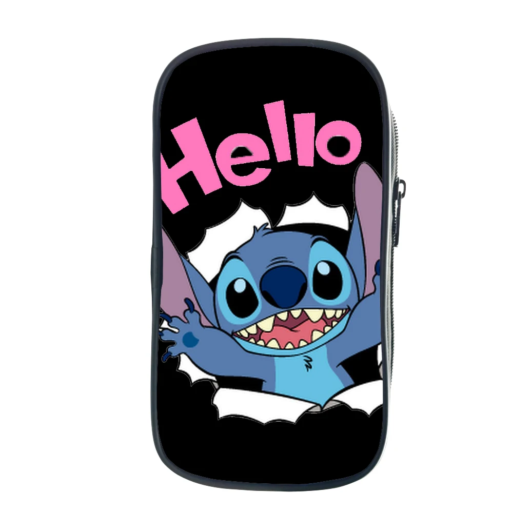 Студенческий Kawaii мультфильм стежка пенал для мальчиков и девочек сумка Симпатичный карандаш держатель пенал для детей подарок, школьные принадлежности канцелярские принадлежности