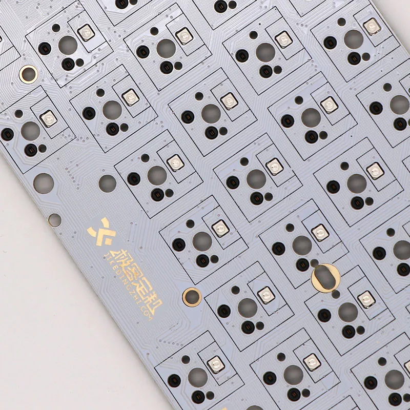 GK64 pcb RGB 60% 64 клавиши Горячая замена PCB diy механическая клавиатура hotswap розетка
