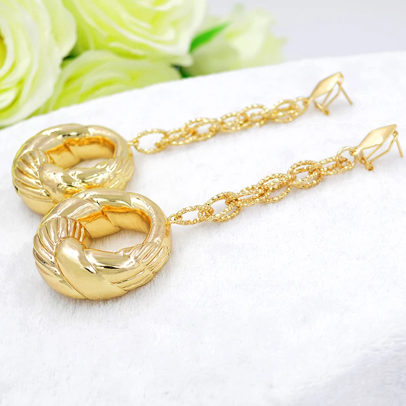 Солнечный Электрический вездеход на ДУ 2019 длинные в виде капель Висячие серьги