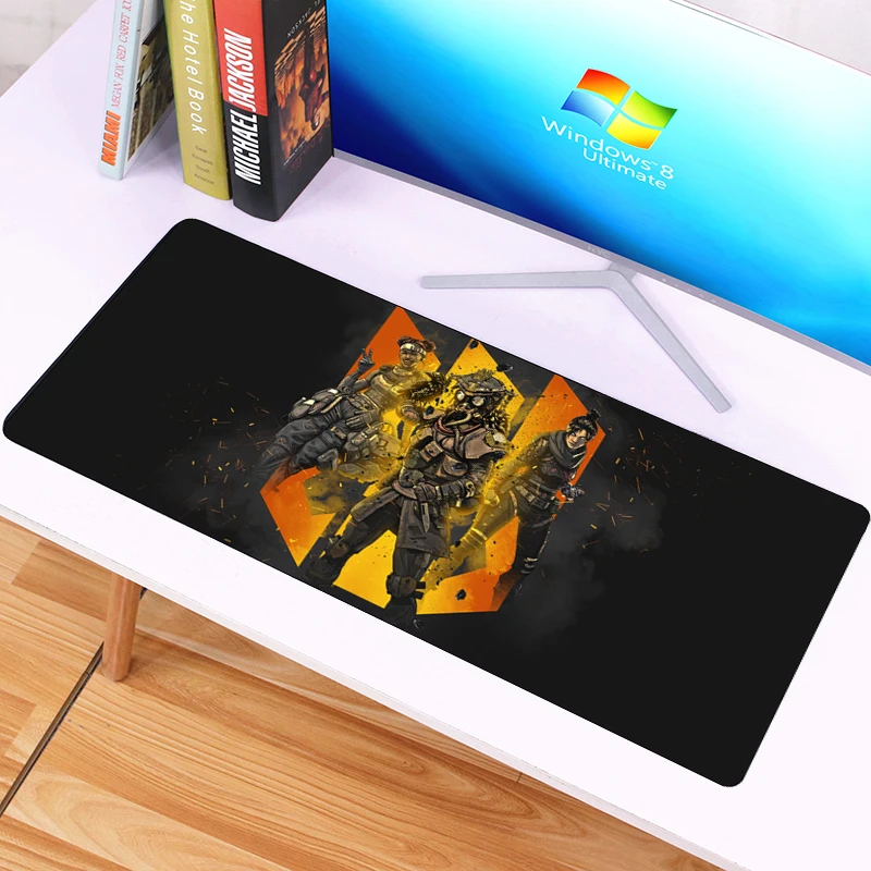 FFFAS 70x30 см большой XL Apex Legends игровой коврик для мыши резиновый ноутбука Lockedge Коврик