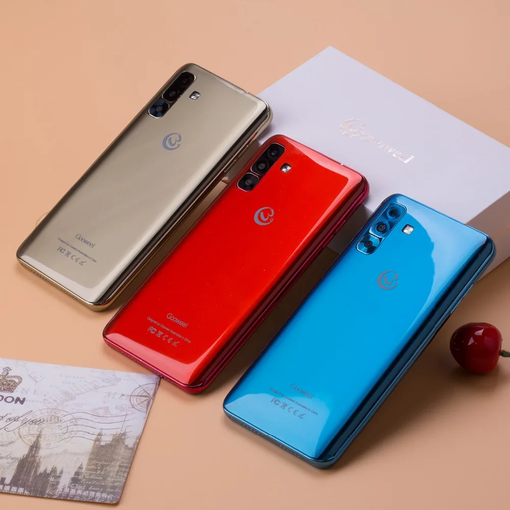 Gooweel S10 смартфон 3G MTK6580 Quad core 5 45 дюймов ips Экран Face ID мобильного телефона 5MP + 2MP