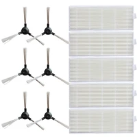 10 side brushes 10 filters hepa for proscenic 811 gb 911se sweeper accessories plastic cleaning product replacement