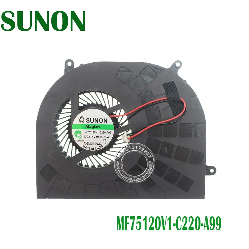 NEW FOR CyberpowerPC Fangbook III HX6-146 Gaming Laptop Fan MF75120V1-C220-A99