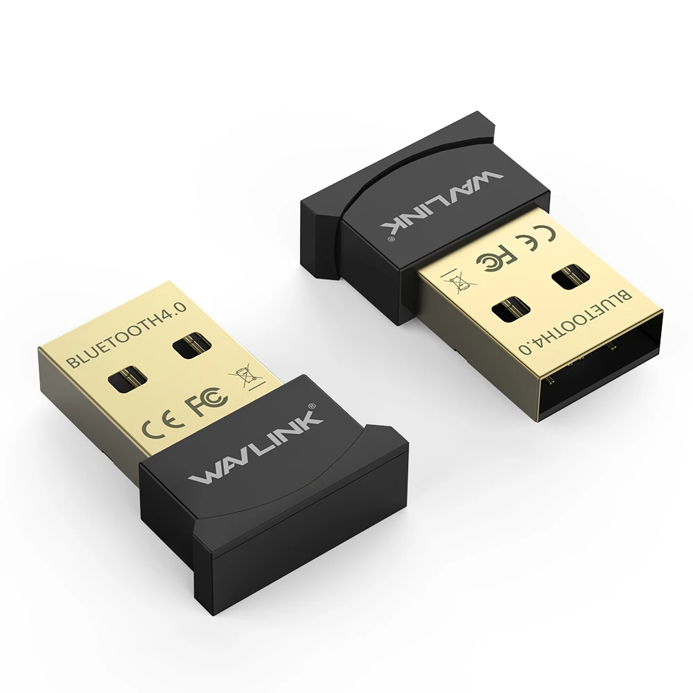 Мини Usb Bluetooth адаптер Wavlink V4.0 донгл Низкоэнергетический usb с золотым покрытием Plug &