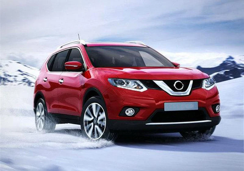 SUNFADA Черная Виниловая наклейка на ступицу колеса из углеродного волокна для NISSAN X-TRAIL внешняя наклейка для стайлинга автомобилей