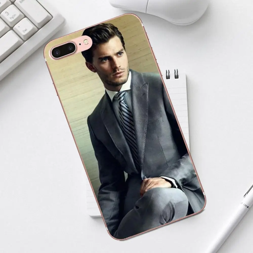 Qdowpz Christian Grey Jamie Lovely For Galaxy Alpha Core Prime Note 4 5 8 S3 S4 S5 S6 S7 S8 S9 mini edge Plus | Мобильные телефоны