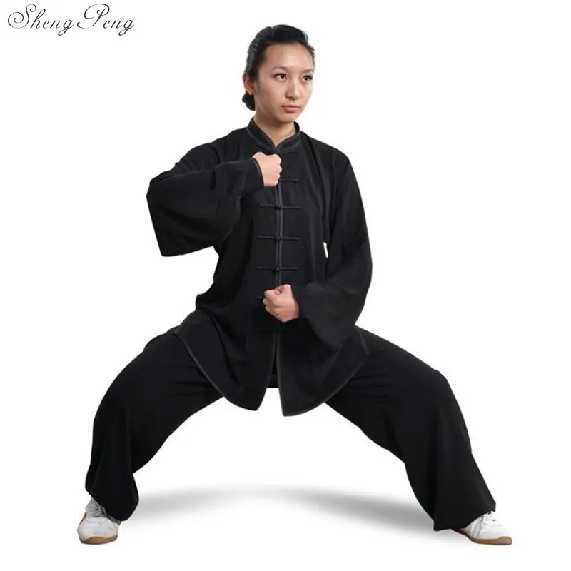 Униформа Тай Чи одежда для женщин и мужчин wushu кунг фу костюм боевых искусств