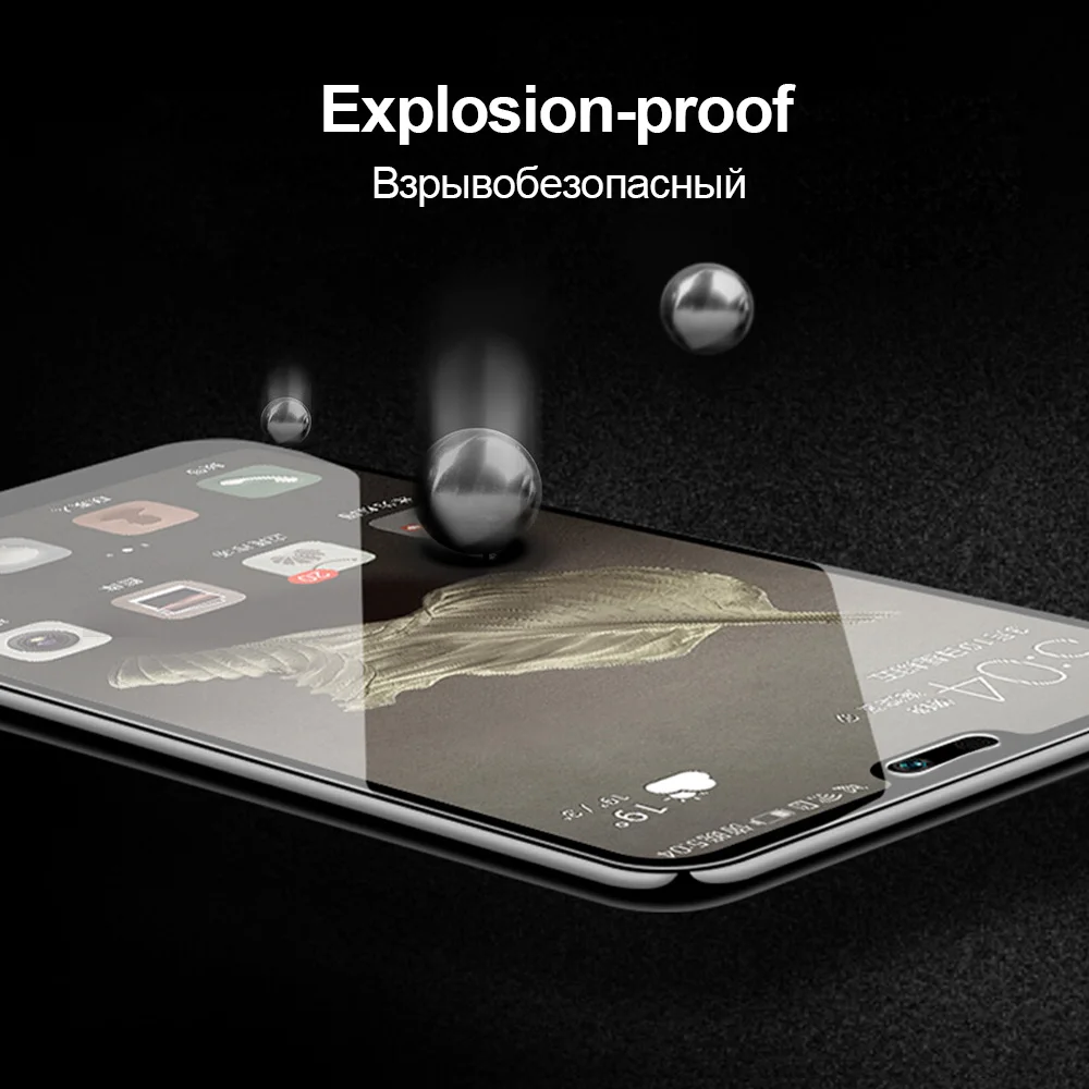Защитное стекло TOMKAS 5D для Huawei P20 Lite закаленное Защита экрана Pro защита | Мобильные