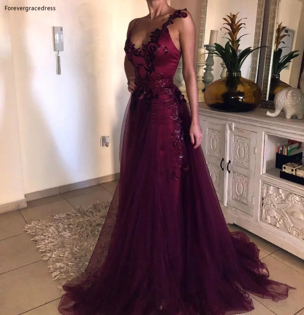 Женское вечернее платье с разрезом элегантное фиолетовое платье-трапеция