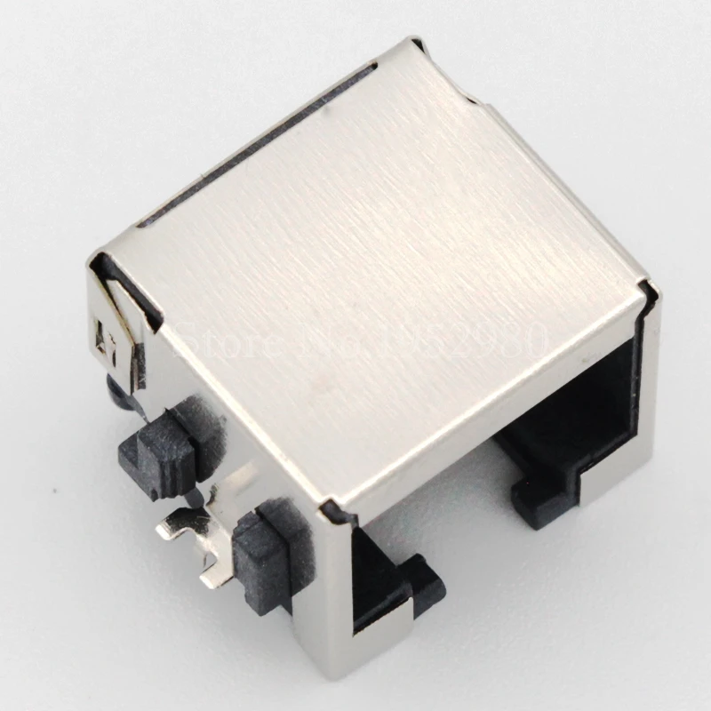 10 шт./лот RJ45 сетевой разъем Женский Ethernet 8Pin SMD офсетный стиль | Обустройство дома