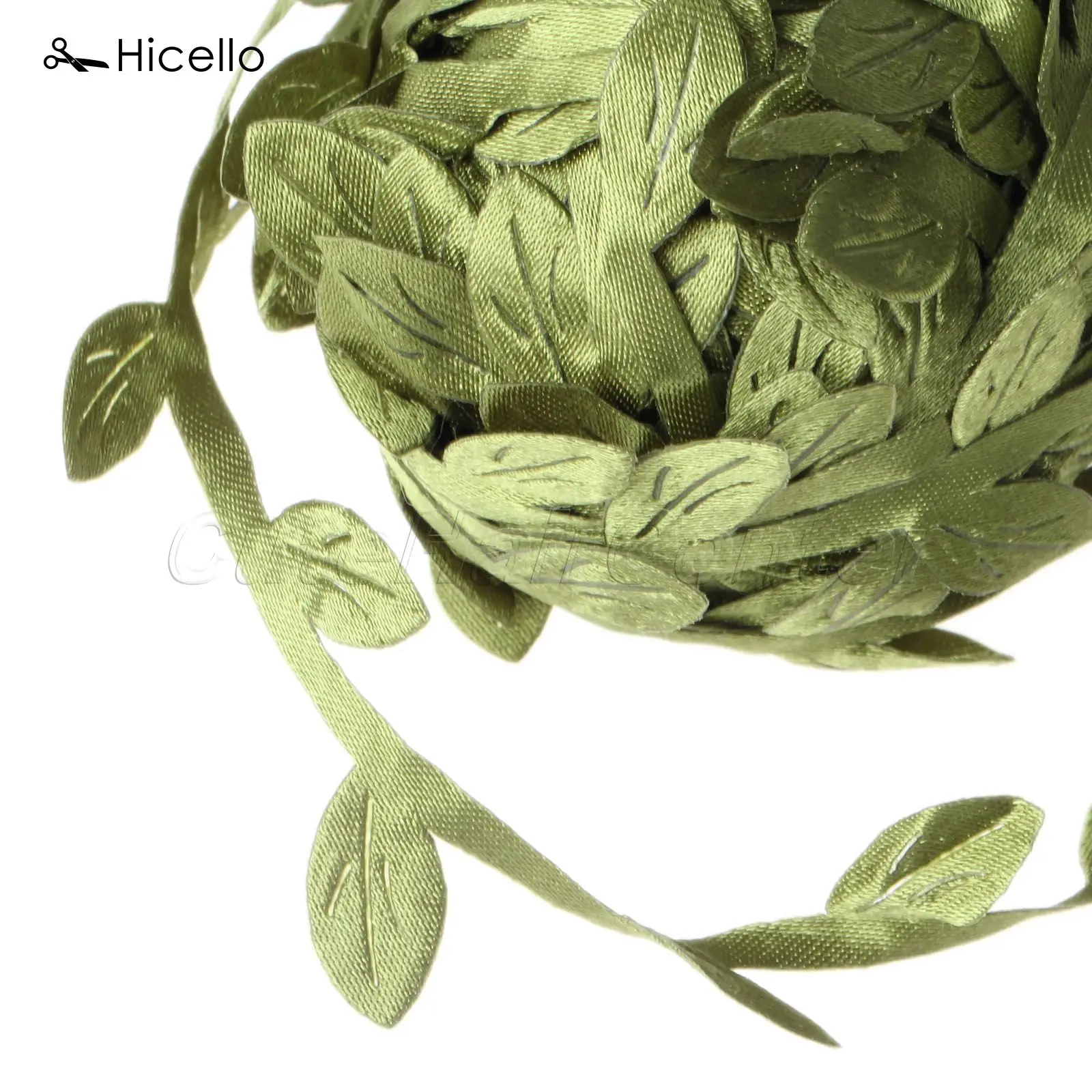 Гирлянда из зеленых листьев ротанга 10 м|decoration material|leaf vineflower garland |