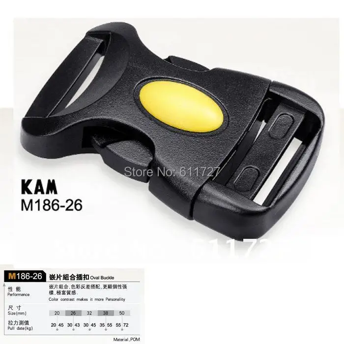 

25 mm KAM side compass plastic release buckle,bag buckle accessory buckle FREE SHIPPING,Wholesale 100pcs