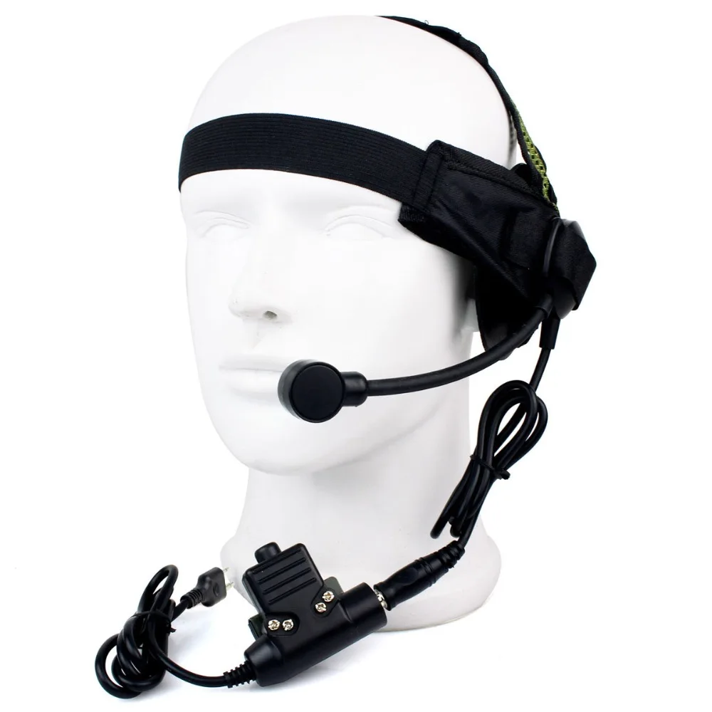Z Tactical HD02 гарнитура Bowman Elite II U94 стиль PTT для iCom Kenwood Midland Motorola T6200|ptt u94|ptt z tacticalptt icom |