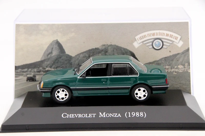 IXO 1:43 для Chevrolet Lux Kadett Hatch Vectra GP Corsa Marajo Kadett Omega Monza Classic Prisma Ipanema игрушки автомобиль литая модель - Цвет: Monza 1988