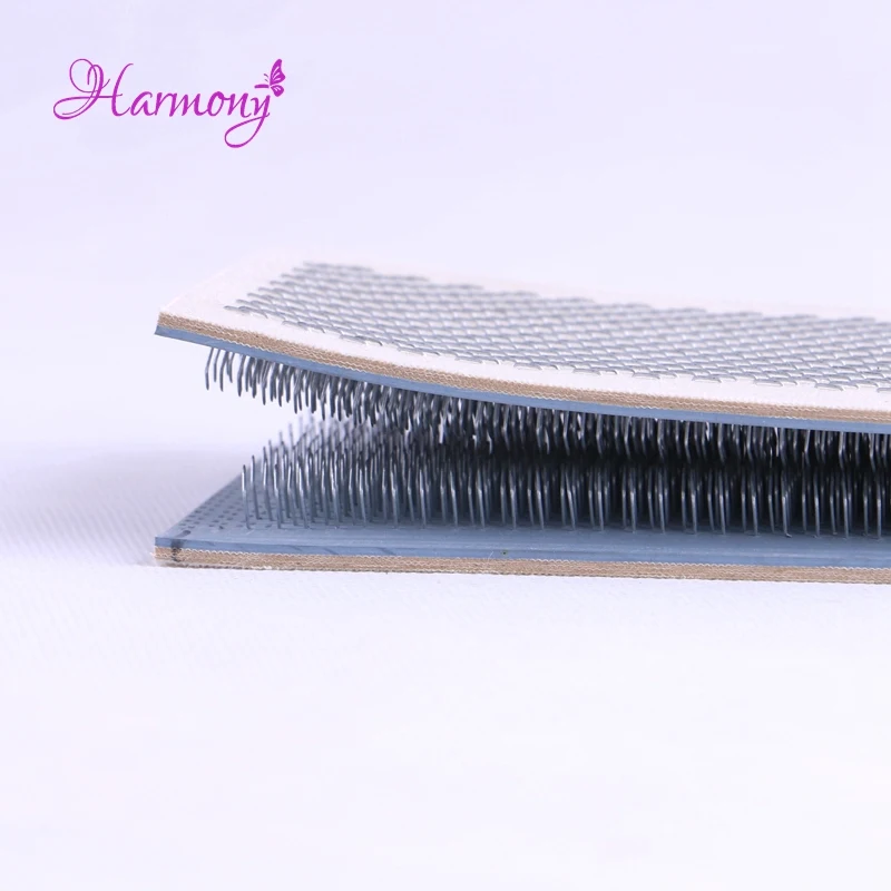 2pcs Hair Drawing Mat pu Skin Pad Holder for bulk brazilian hair extension styling tools Free shipping