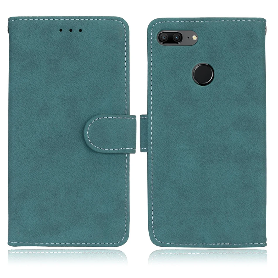 Матовые кожаные однотонные Чехлы для huawei Honor 7S 7A Pro 7C 6X7X8X9 10 Lite Nova 2 Lite Y3 Y5 Prime Y6 Y7 Y9 Coque B84