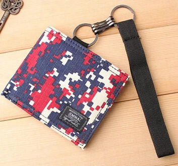 Новинка 2016 Молодежный холщовый кошелек мужской маленький студенческий