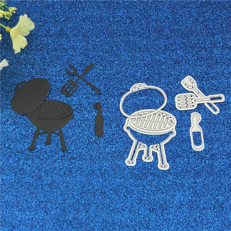 6 шт./компл. решетка для выходных трафарет резки металла DIY Скрапбукинг Фотоальбом