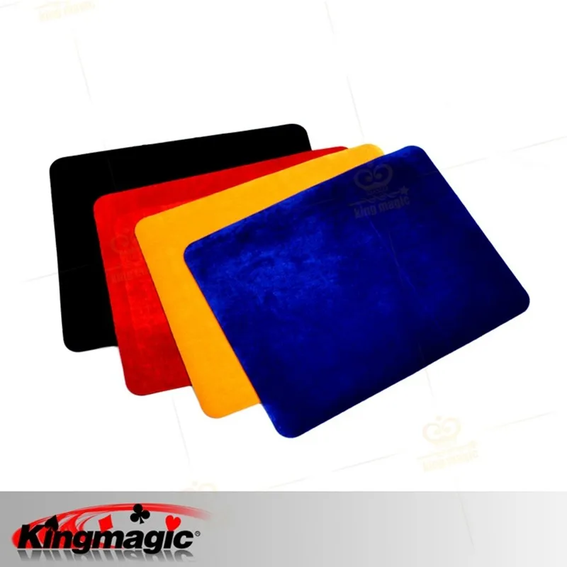 High Quality Professional Card Mat Black Red Blue Yellow Standard Size 42*32cm Pad For Poker &amp Coin Magic Tricks Props | Игрушки и