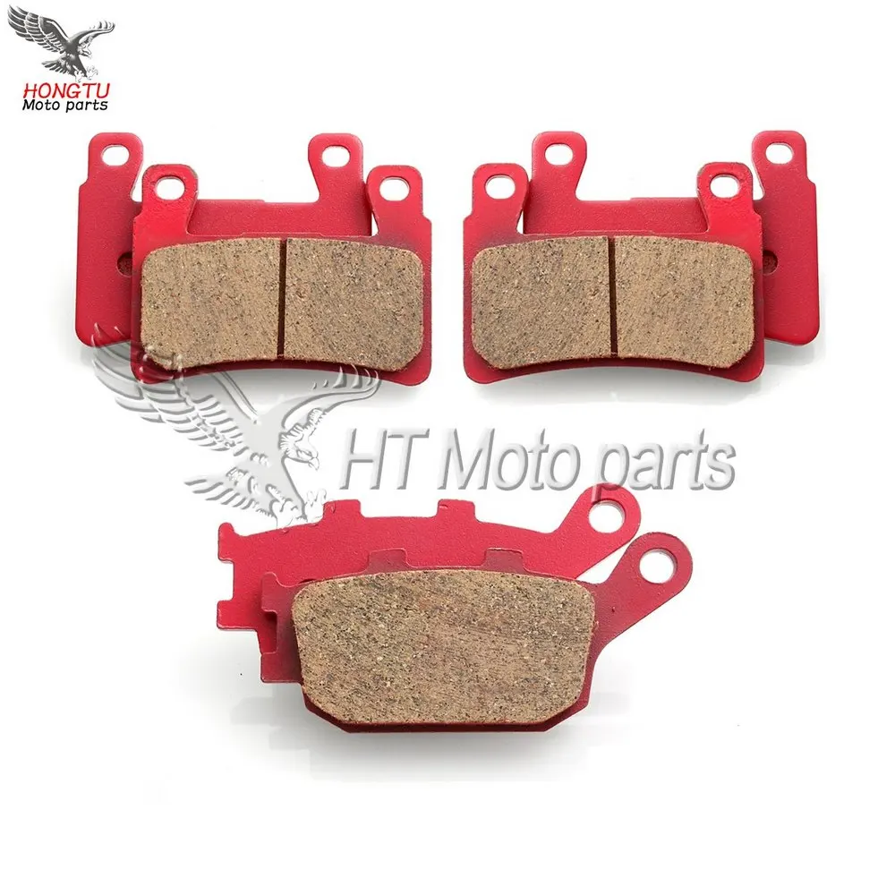 Передние/задние тормозные колодки для мотоциклов Honda CB400 SF 2004 2005 CBR600 F1 F4i CBR600RR 03 04
