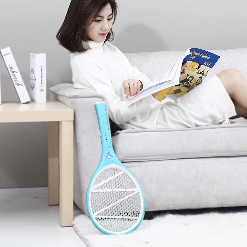 YAGE Pest Control Electric Mosquito Swatter Killers Bug Zapper Reject Racket Trap Home Tool 2200V Shock 400mAh | Дом и сад