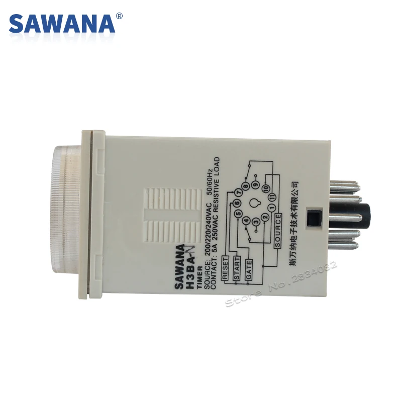 Обратите внимание сделайте Новое реле времени цифровой переключатель 6 режимов