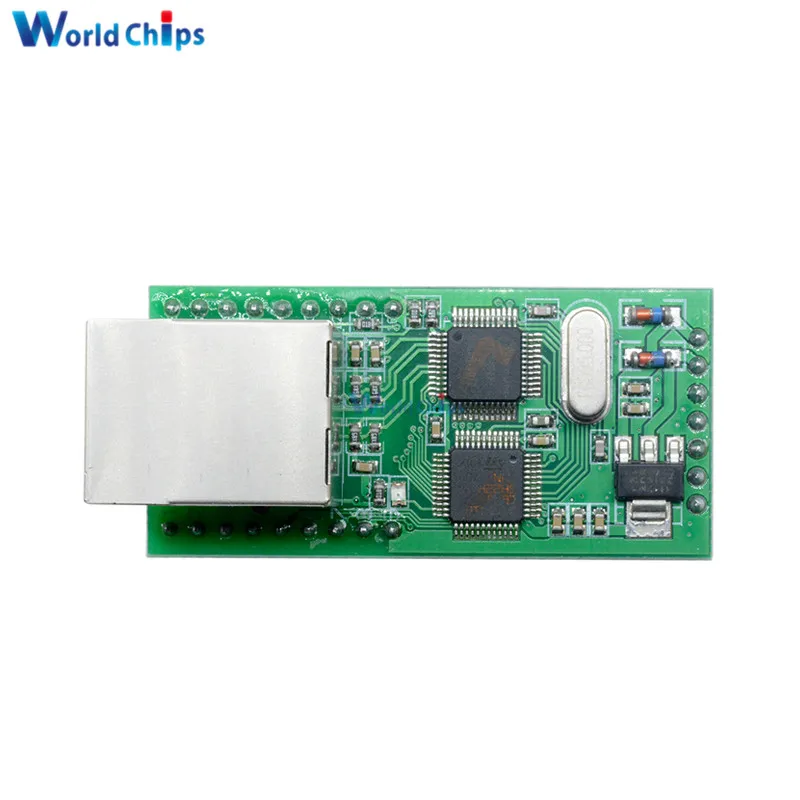 Модуль передачи преобразователя Top Ethernet в TTL RS232 последовательный ТТЛ TCP / IP