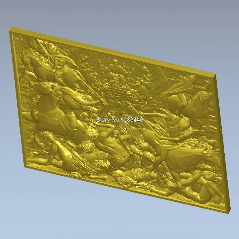 Высокое качество новая 3D модель для cnc резная скульптурная машина в формате STL