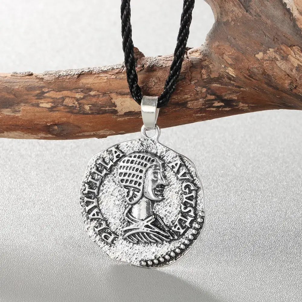 Chereda модное Очаровательное ожерелье для монет в стиле панк Древний Рим памятное