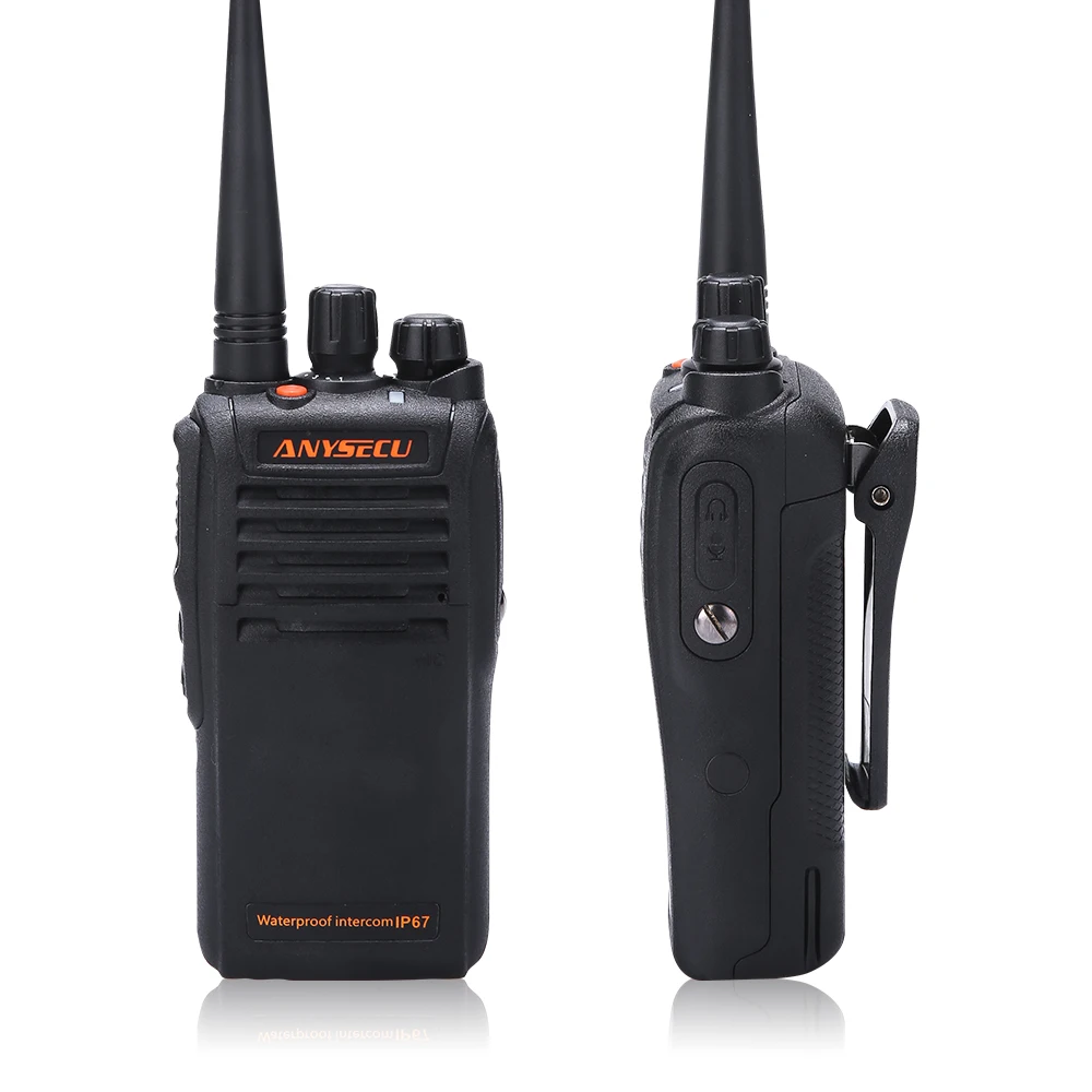 Рация Anysecu WP 67 IP67 водонепроницаемая радиостанция UHF 400 470 МГц двусторонняя