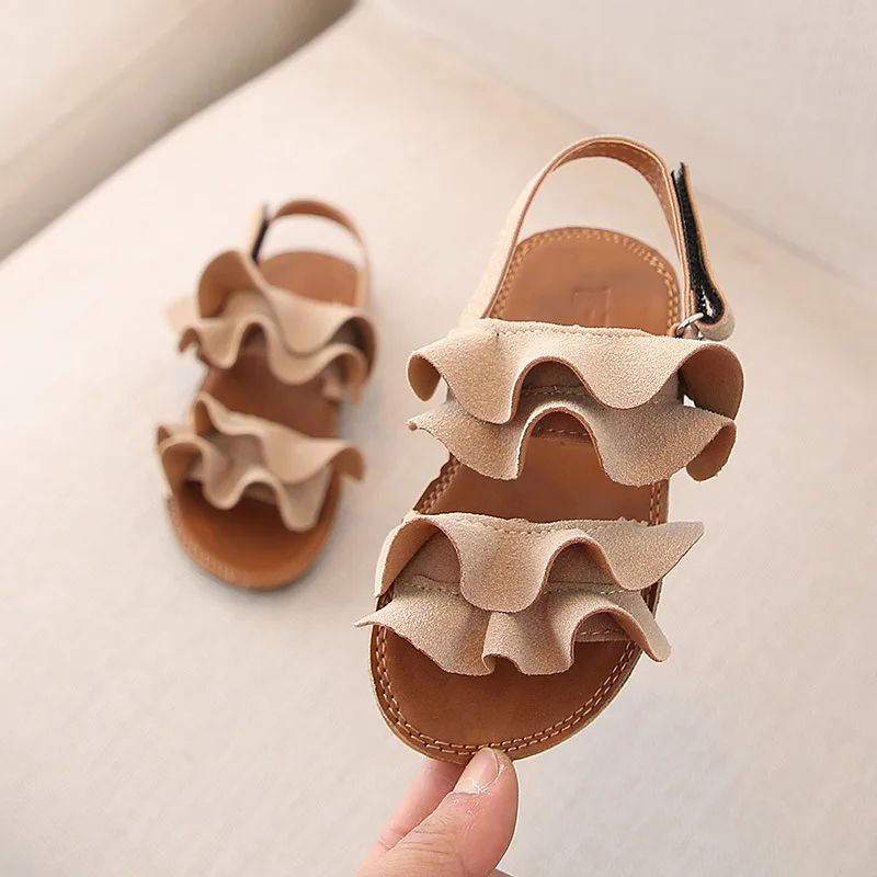 2019 новые детские сандалии для маленьких девочек детская обувь летняя пляжная 1 2 3