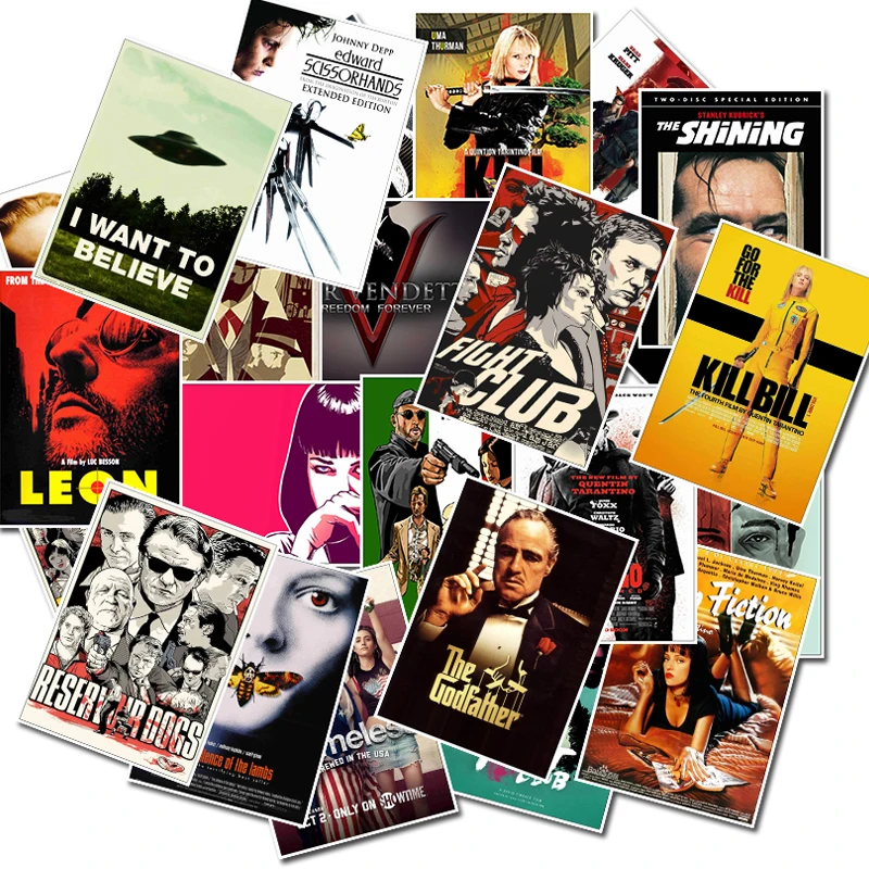 25 шт. классические фильм Крестный отец/Pulp Художественная Литература/Бойцовский
