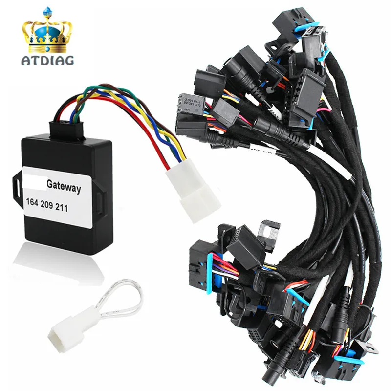Новые тестовые кабели EIS ELV для M ercedes B enz 12 кабелей работает вместе с VVDI MB BGA
